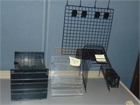 Lot of office supplies and organizers