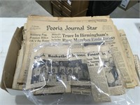 1963 Peoria Journal Star JFK Theme Papers