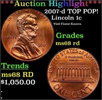 ***Auction Highlight*** 2007-d Lincoln Cent TOP PO