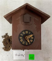 Vtg Cuckoo Clock-Germany Not tested