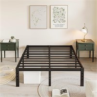 NEW Full Size Metal Platform Bed Frame