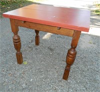 Oak Fold Out Table