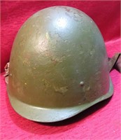 1940's Soviet Russian Army P-1 Helmet K-13 Vintage