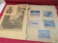 Canadian Military Scrapbook War & Aviation Clips