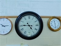 3 Wall Clocks - Sterling & Noble (18"), Baldauf -