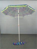 Rio Beach Ground Breaker 7ft Beach Umbrella W/tilt
