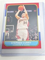 Stephen Curry  1986 Fleer Style Promo Card