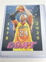 Kobe Bryant Sports Edition GOAT Tribute Card