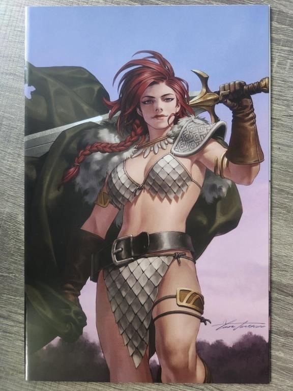 RI 1:15: Red Sonja #4 (2023) JUNG-GEUN YOON VIRGIN