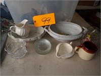 ASSORTED DISHWARE