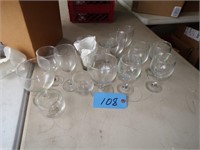 ASSORTED GLASSES