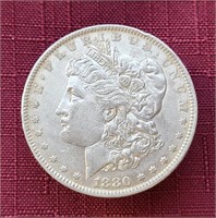 1880-O US Morgan Silver Dollar Coin
