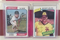 D4)  1974 Norm Cash, 1980 Mickey Lolich