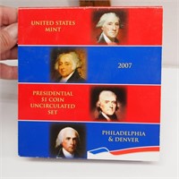 United States Mint 2007 P & D Coin Set