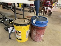 Buckets (EMPTY) and a funnel