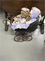 Baby buggy décor
