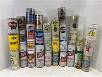 LARGE LOT OF ADVERTISING BEER CANS