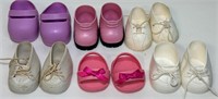 GOOD LARGE LOT OF VNTG CABBAGE PATCH DOLLS SHOES