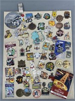 Disney Collectible Enamel Pin Board