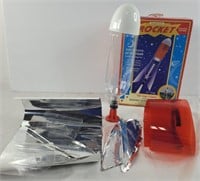 The Meteor Rocket kit, appears complete