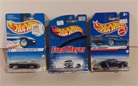 Three Sealed Hot Wheels