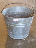 Small Galvanized Metal Bucket