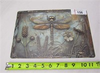 Dragonfly Metal Sign