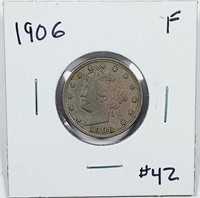 1906  Liberty Nickel   F