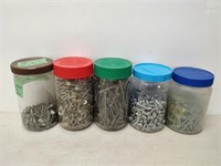 lot of sorted nails and screws