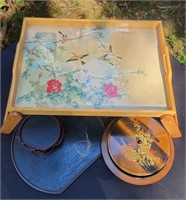 Asian Style Serving Trays
