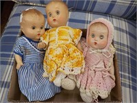 Vintage compo dolls