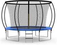 YSSOA 12FT Trampoline with Safety Enclosure