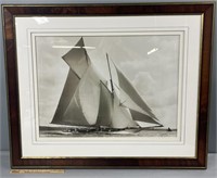 "Susanne 1910" Sailboat Photograph Nautical