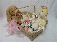 Easter Basket ~ Wooden Ornaments, Plush & More!!!