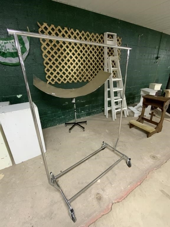 Rolling Garment Cart as pictured