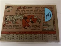 1958 Topps Ken Lehman #141