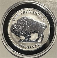 Troy Oz. Pure Silver Art Bar