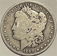 US 1890O Silver Morgan $1 - New Olreans