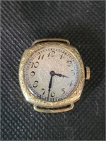 VTG Ladies Elgin 14kt Gold Filled Watch Face