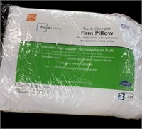 S/Q Twin Pack Firm Pillows