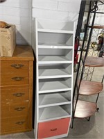 7 Shelf Stand/Drawer