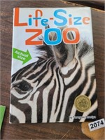 LIFE SIZE ZOO BOOK