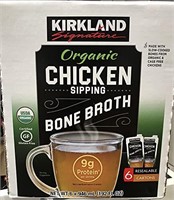 Kirkland Signature Organic Chicken Bone Broth $54