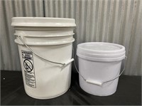 5Gallon And 8Liter Buckets With Lids