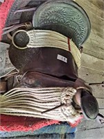 Western saddle.as is