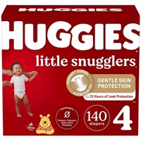 Huggies Little Snugglers, Size 4, 140 Ct