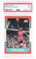 1986 GRADED MICHAEL JORDAN BASKETBALL CARD
