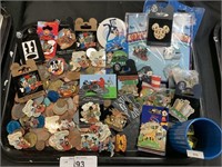Disney Enamel Collectors Pins, Dice Game.