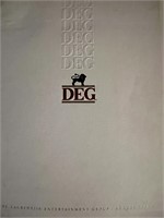 DEG 1986 annual report book