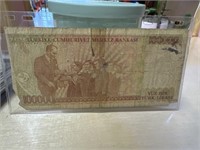 Turkish banknote